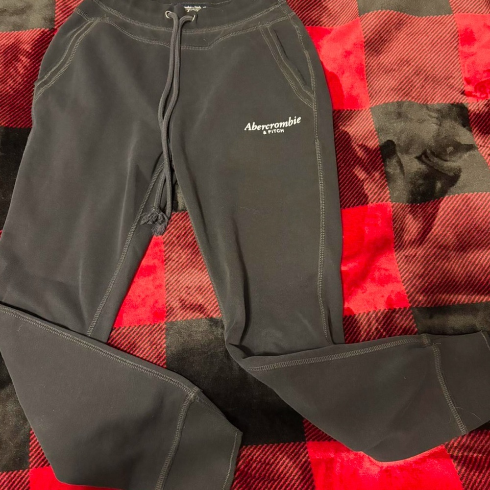 Black Abercrombie Sweat Pants. Size XS.